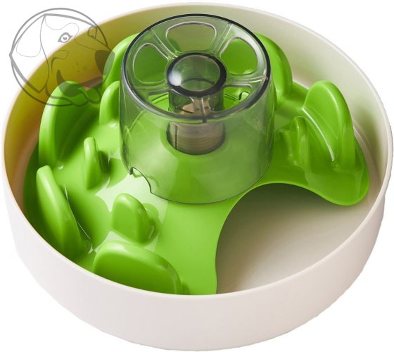 PetDreamHouse zpomalovací miska Spin Ufo Maze – zelená
