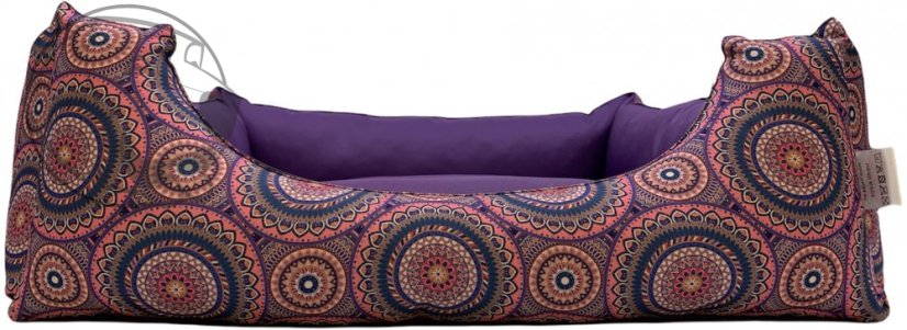 Pelech pro psy Mandala s matrací 60cm x 50cm x 20cm