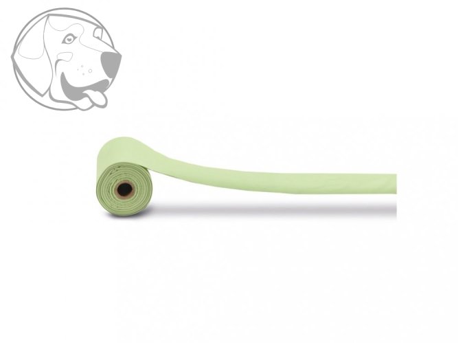 Bio zásobník na sáčky pro psy kostička z bambusu žlutá