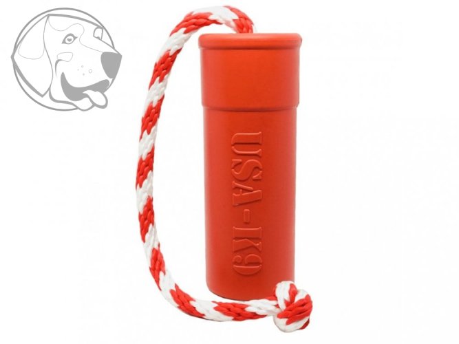SodaPup USA-K9 přetahovací a plavací hračka firecracker, velká Original – Červená