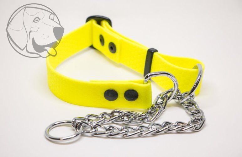 POLOSTAHOVACÍ HEXA OBOJEK 25mm - Velikost obojku: Malý, Barva obojku: Červená