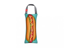 Pískací pešek z pevného nylonu Hot Dog