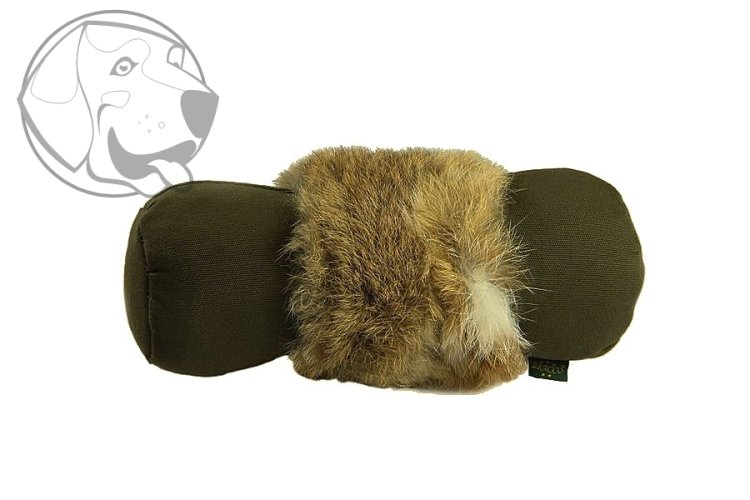 Bracco Teacher Dummy Profi s kožešinou 1200g, khaki