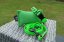 Startovací HEXA sada - Barva obojek, vodítko, pešek: zelená, šíře obojků a vodítek: obojek 16 mm/120 cm - 20 mm