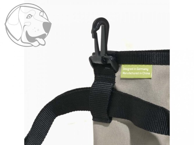 Nylonový pamlskovník Treatee Pouch béžový