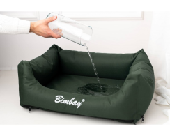 IMPREGNOVANÝ pelech pro psa - zelený 125 cm x 90 cm