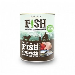 Topstein Fish with Chicken and Beef Meat  800 g