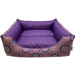 Pelech pro psy Mandala 60cm x 50cm x 20cm s polštářem