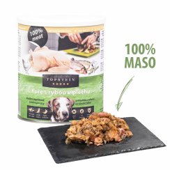 Topstein Kuře s rybou v plechu 800 g