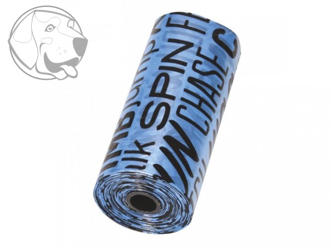 Náhradní sáčky na psí výkaly se vzorem URBAN 6 rolek