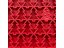 SodaPup Lízací podložka Les, červená – 20 x 20 cm