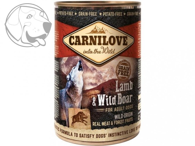 Carnilove Wild Meat Lamb & Wild Boar 400g (jehněčí a kančí)