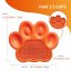 PetDreamHouse zpomalovací miska Paw 2 v 1 – oranžová