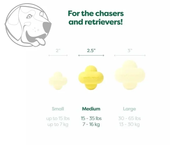 Earth Rated Fetch Toy Aportovací míček – M