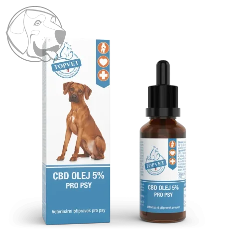 CBD OLEJ 5% PRO PSY Pro fyzickou i psychickou rovnováhu