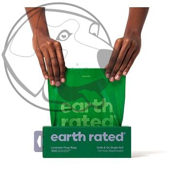 Earth Rated sáčky s vůní levandule 300 ks / 1 role