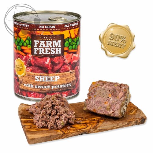Farm Fresh Sheep with Sweet Potatoes 400 g ( ovce + sladké brambory)