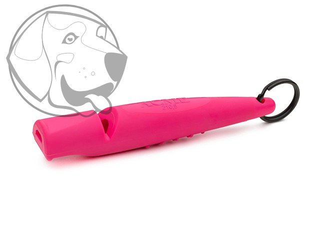 ACME ALPHA píšťalka 210 1/2 neon ružová