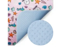 Absorpční pratelná podložka pro psy MISOKO - potisk mořský koník 50 cm x 40 cm