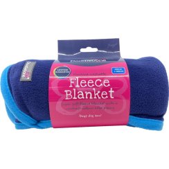 Doodlebone Měkká deka Fleece Blue 150 cm x 100 cm