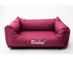 Impregnovaný pelíšek pro psa bordó / 125 cm x 90 cm