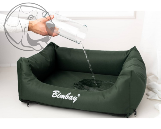 IMPREGNOVANÝ pelech pro psa - zelený 125 cm x 90 cm