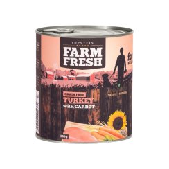 Farm Fresh Turkey with Carrot ( krůta s mrkví) 400 g