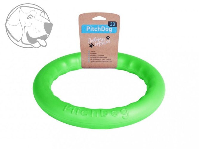 Tréninkový kruh pro psy 17cm - Barva: Zelená
