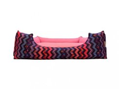 Pelech pro psy CikCak s matrací  60cm x 50cm x 20cm