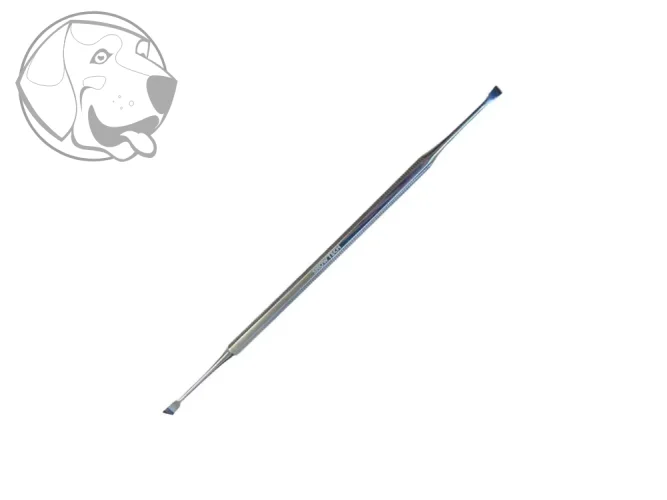 Oboustranná škrabka na odstranění zubního kamene psů